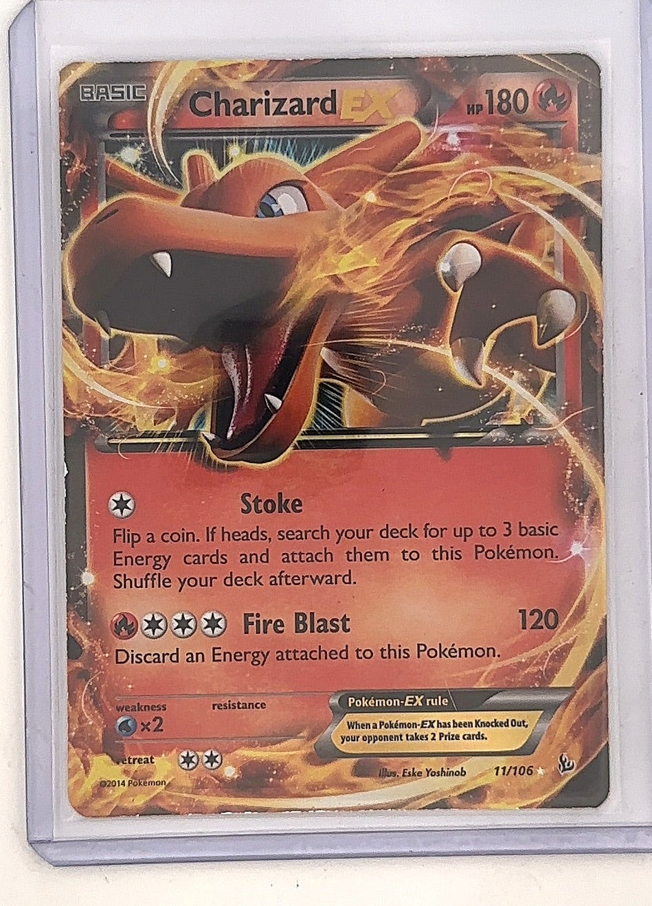 Charizard EX (11) #11/106 — front
