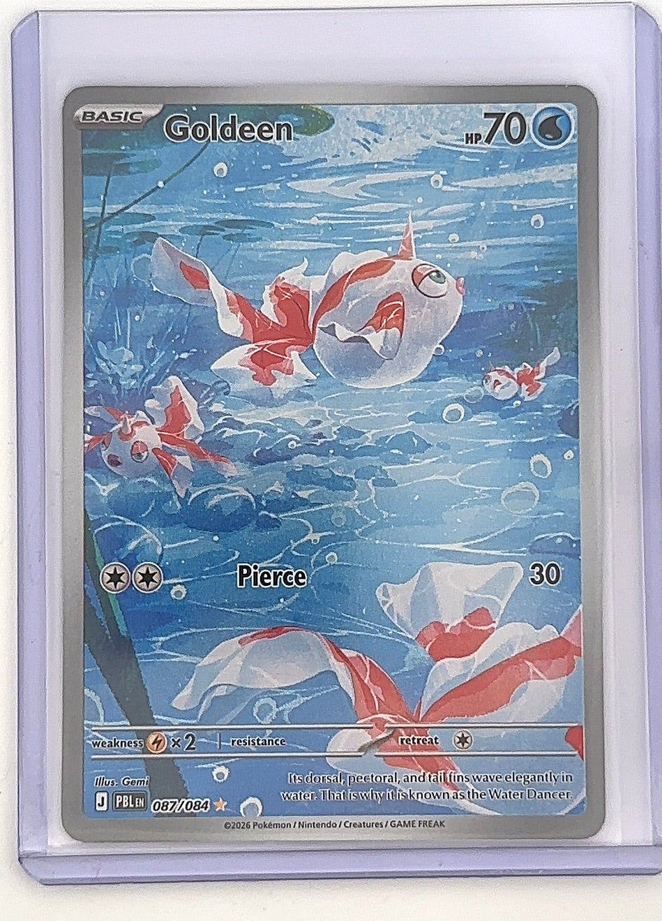 Goldeen - 087/084 #087/084 — front