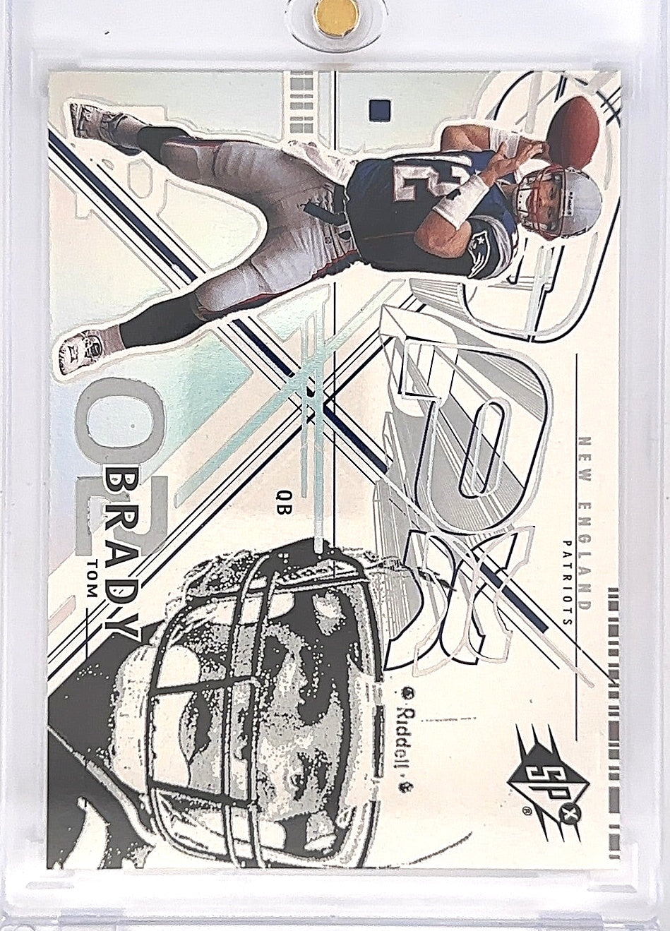 2002 Spx Tom Brady #6 — front