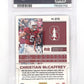 2017 Panini Score Christian McCaffrey [Scorecard] #373 PSA 10 — back