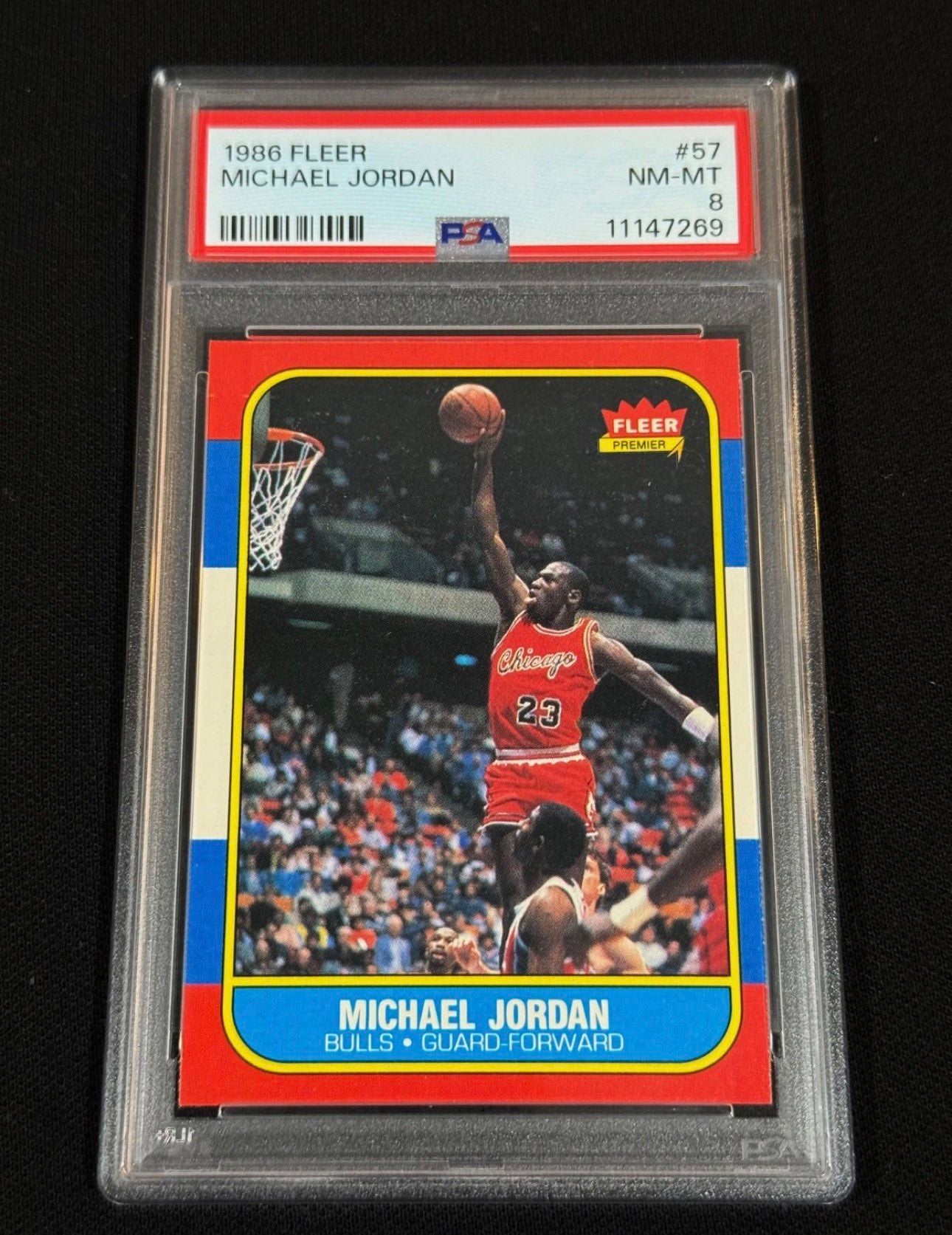 Michael Jordan Fleer — front