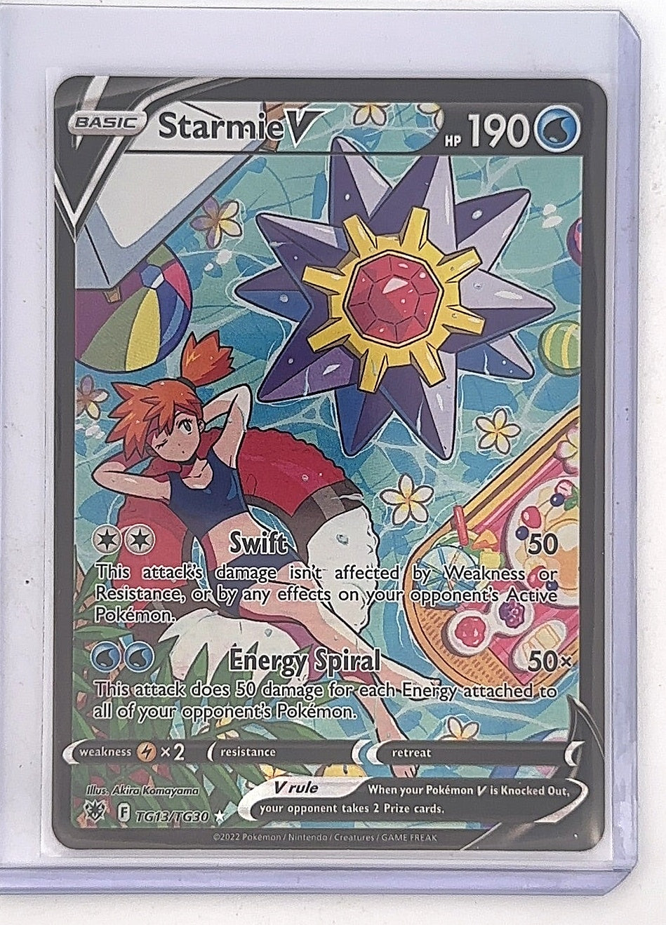 Starmie V #TG13/TG30 — front