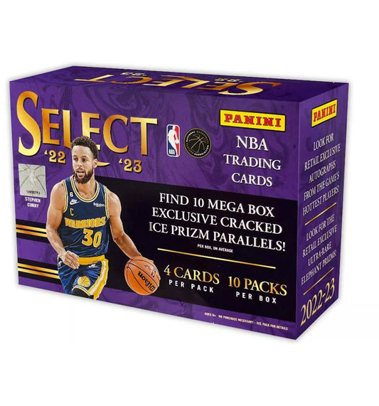 2022-23 Panini Select NBA Basketball Mega Box 10x4