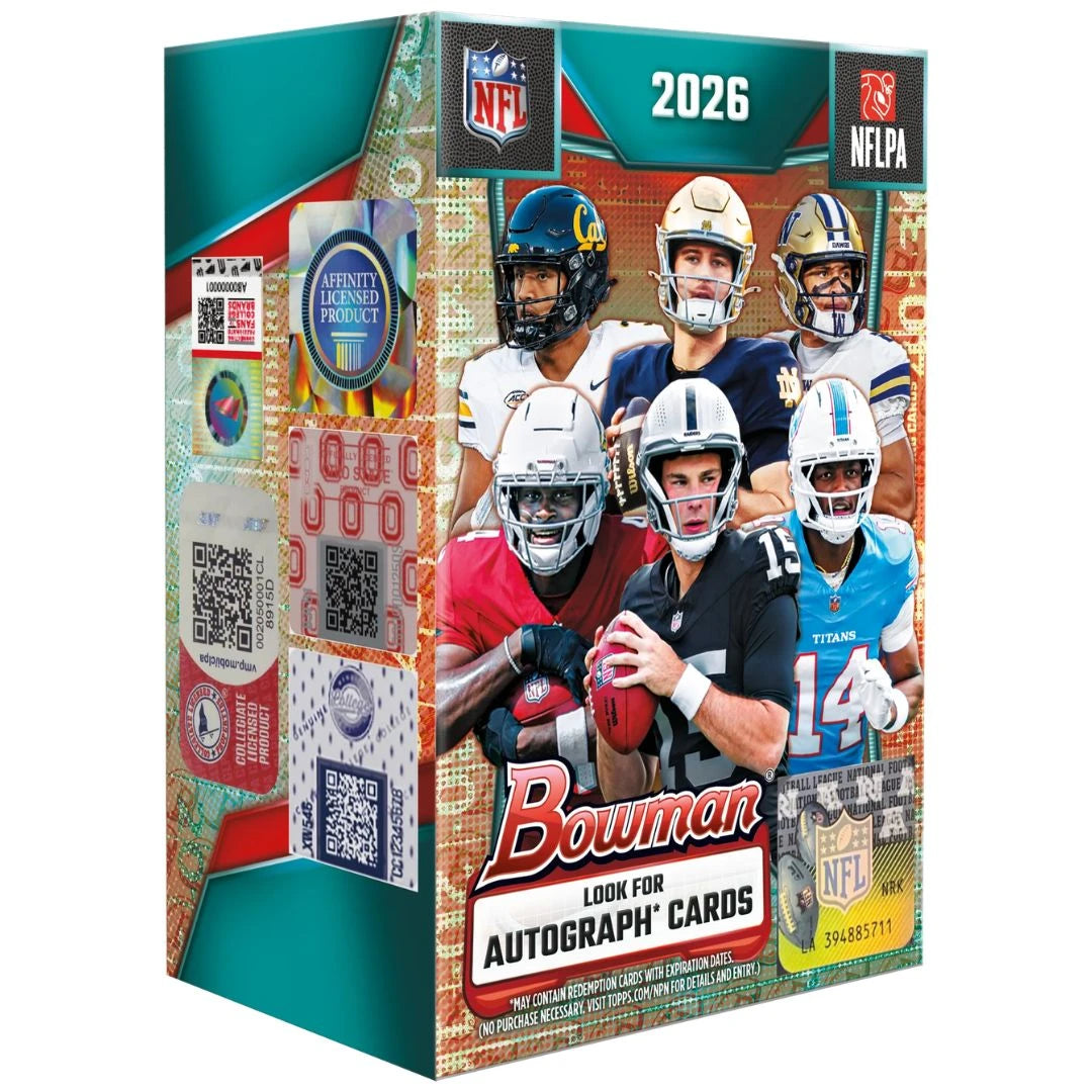 2026 Bowman Football Value Box