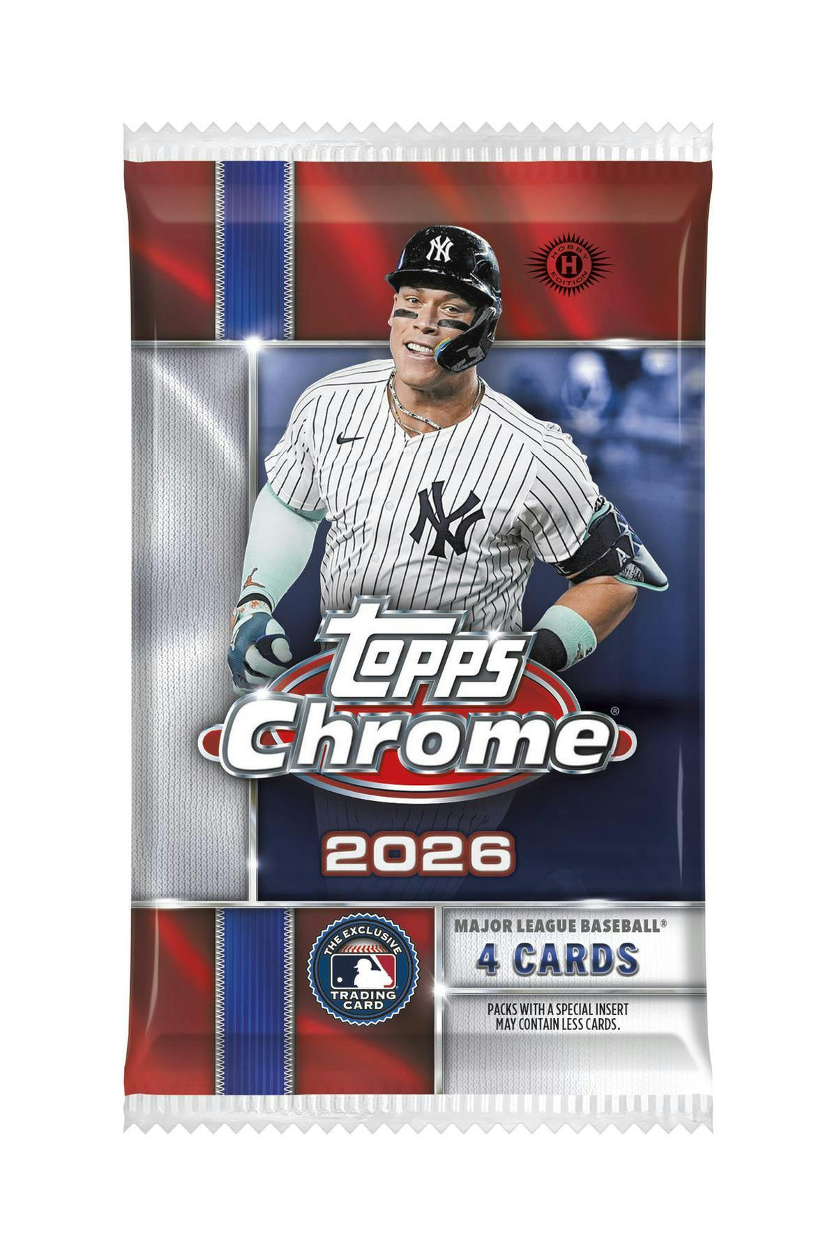 2026 Topps Chrome Baseball Hobby Pack