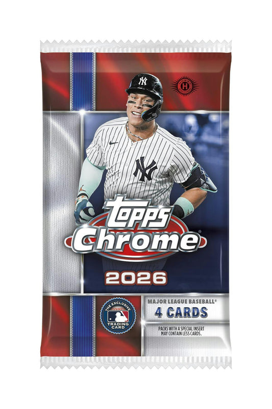 2026 Topps Chrome Baseball Hobby Pack