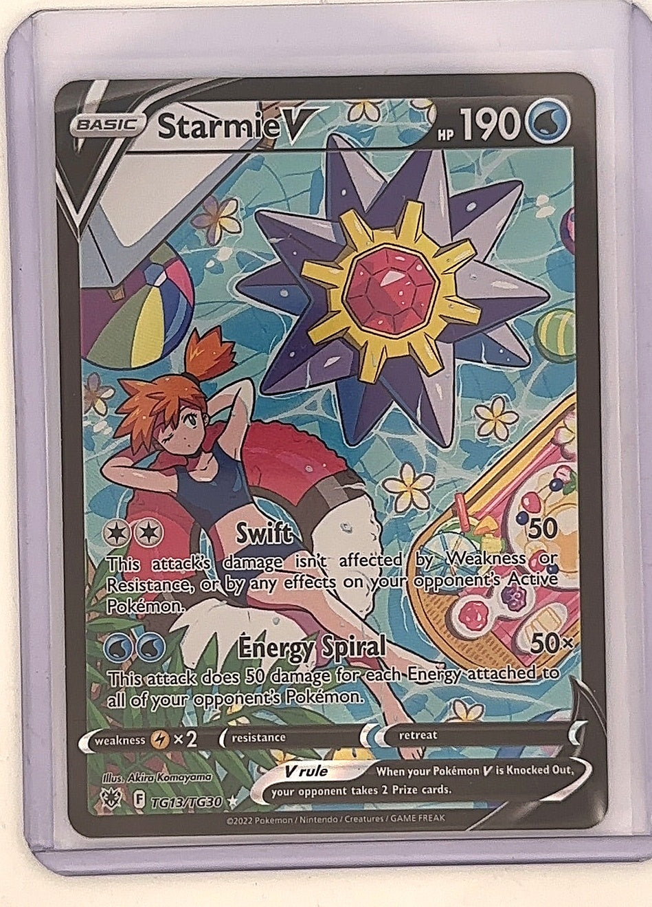 Starmie V #TG13/TG30 — front