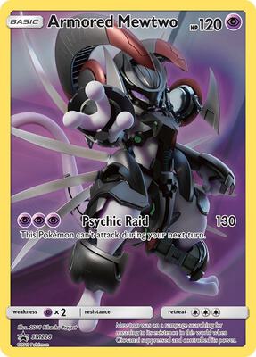 Armored Mewtwo - SM228 #SM228 — stock