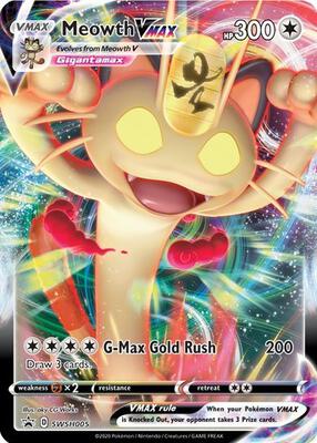 Meowth VMAX - SWSH005 #SWSH005 — stock