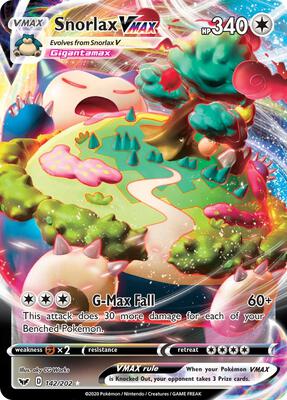 Snorlax VMAX #142/202 — stock