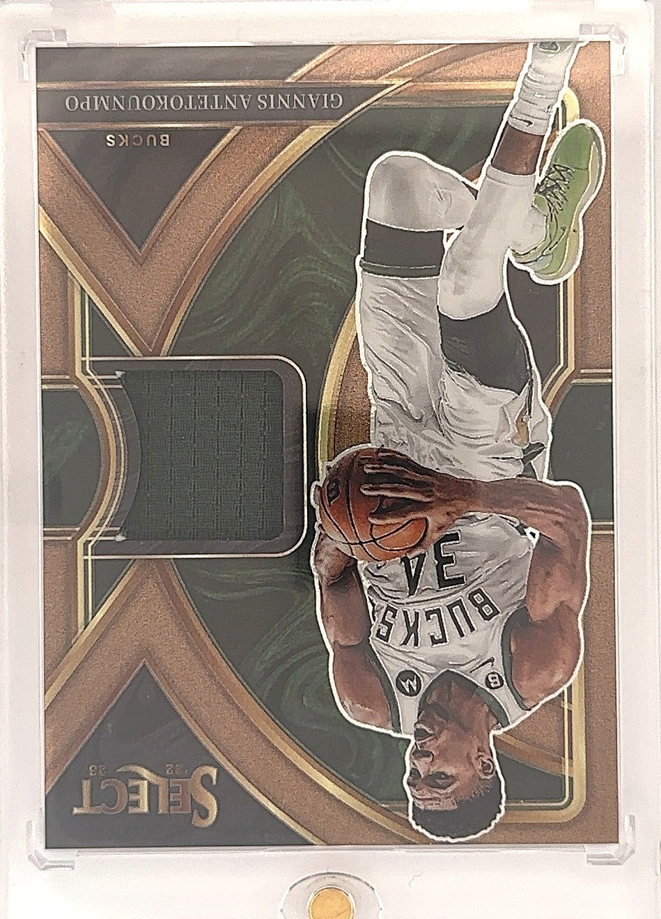 Giannis Antetokoumpo 2022 Select Selective Swatches /49 — front