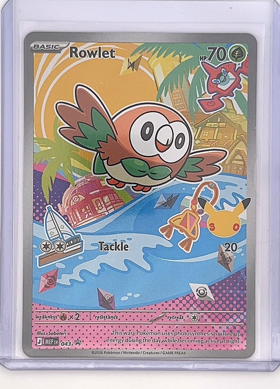 Rowlet - 043 #043 — front