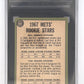 1967 Topps Mets 1967 Rookie Stars #581 SGC 3 — back