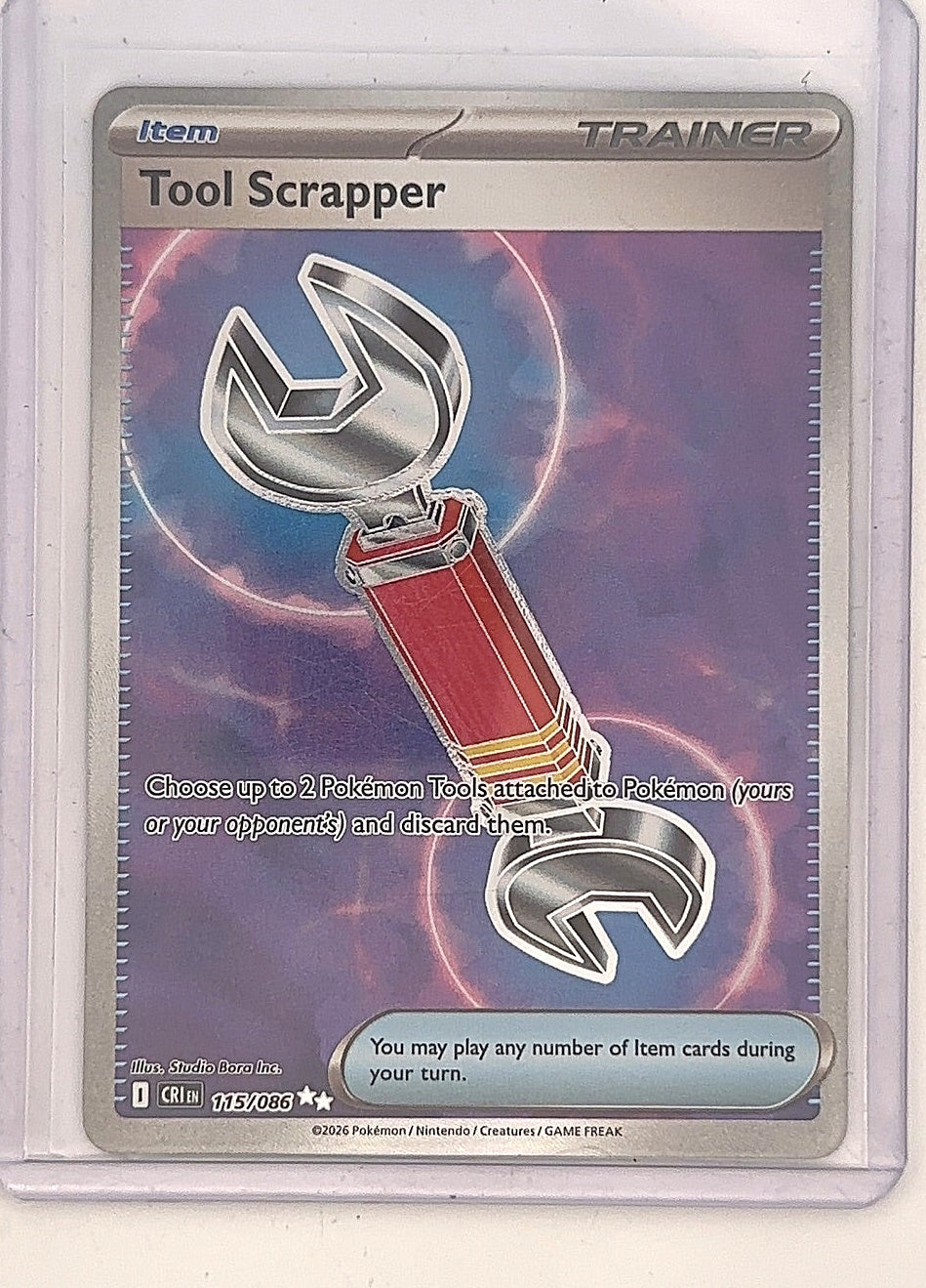 Tool Scrapper #115/086 — front