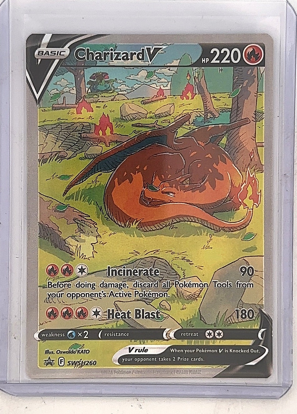 Charizard V - SWSH260 #SWSH260 — front