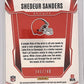 2025 Panini Phoenix Rookie Patch Autograph Shedeur Sanders [Silver] #RPS-SSS — back