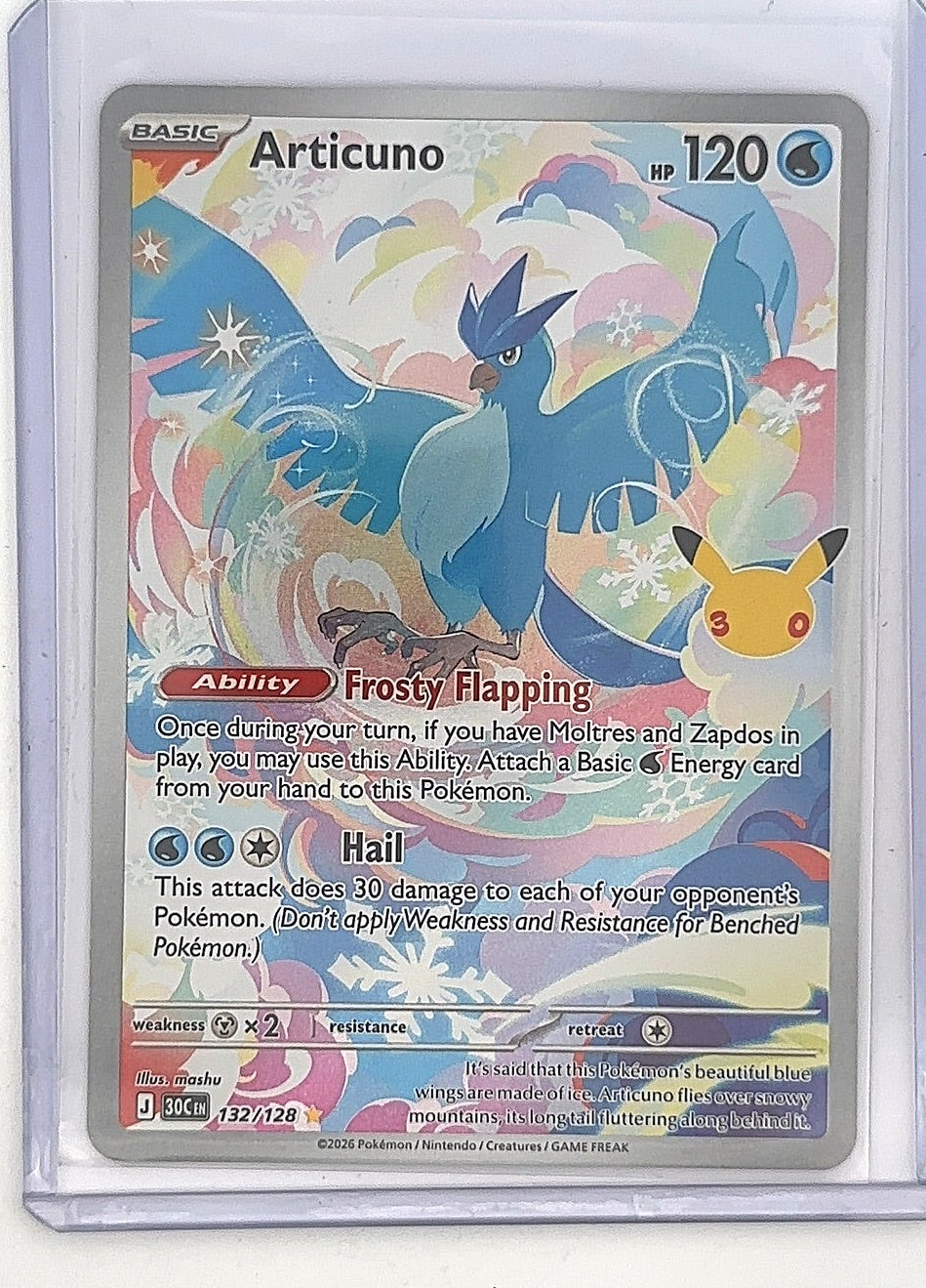 Articuno - 132/128 #132/128 — front