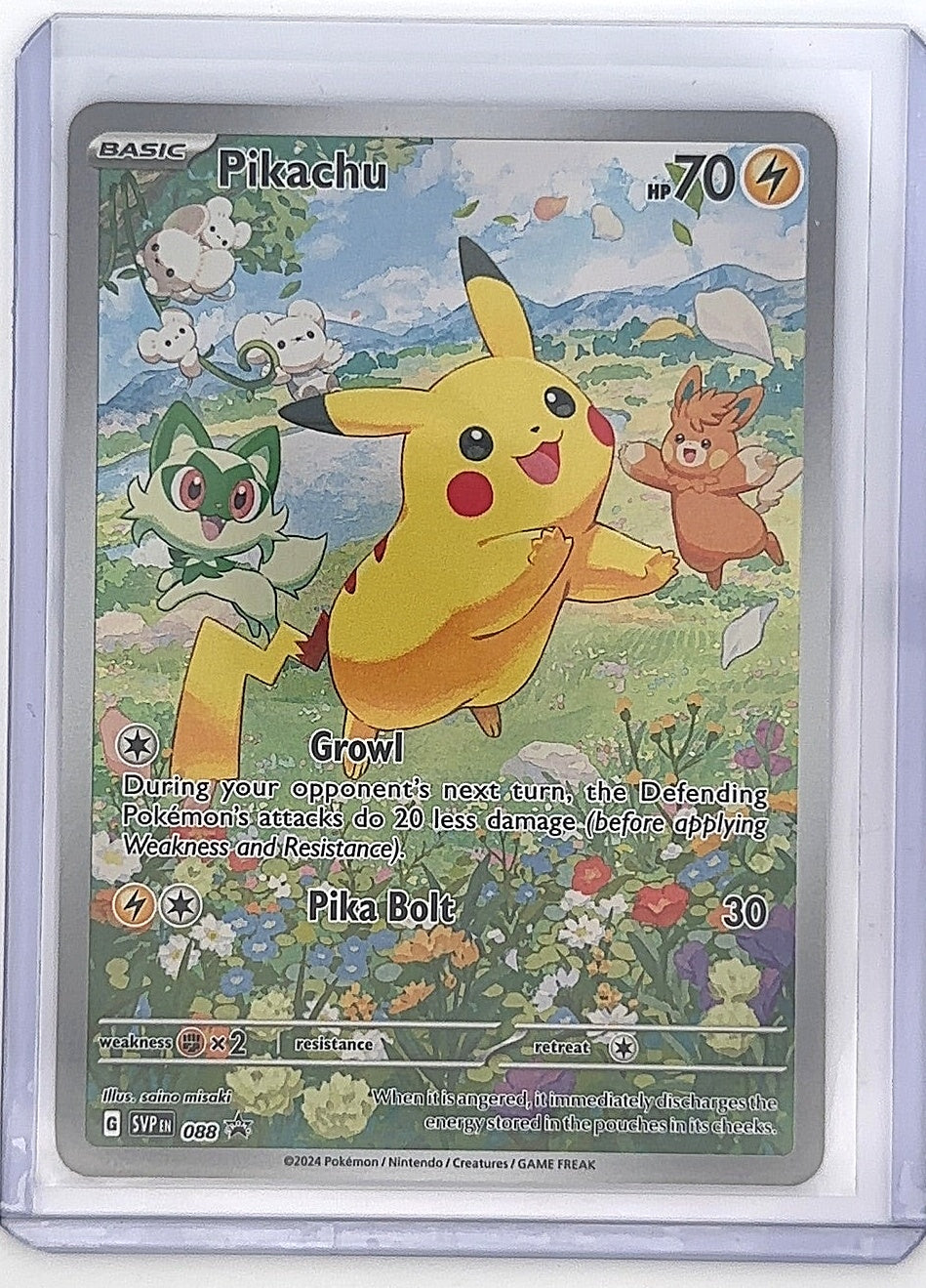 Pikachu - 088 #088 — front