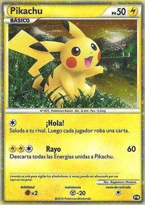 Pikachu (Spanish) #PW 4 — stock