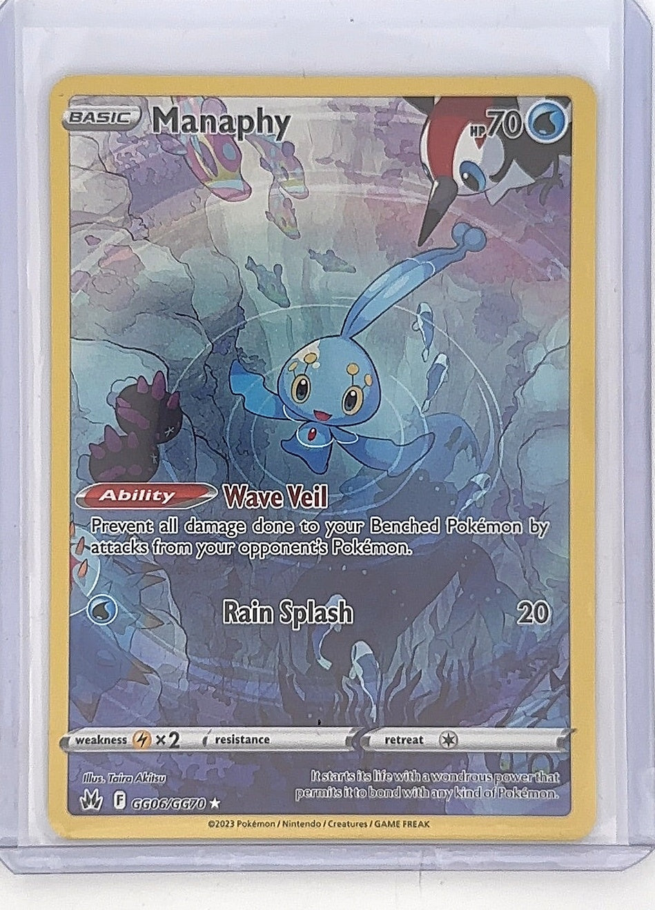 Manaphy #GG06/GG70 — front