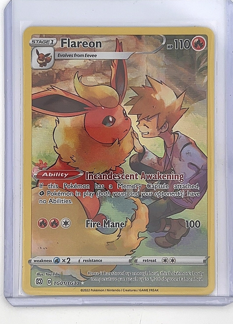 Flareon #TG01/TG30 — front
