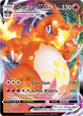 Charizard VMAX #020/189 — stock
