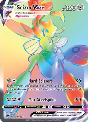 Scizor VMAX (Secret) #193/189 — stock
