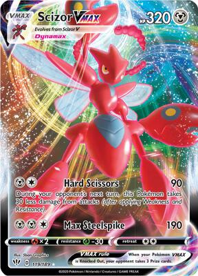 Scizor VMAX #119/189 — stock