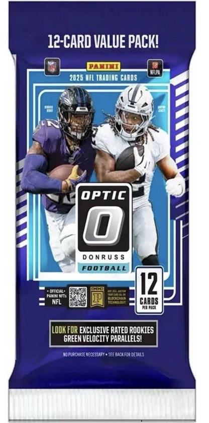 2025 Panini NFL Football Optic Value Pack