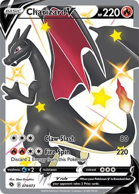 Charizard V (Secret) #79/73 — stock