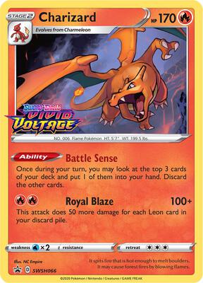 Charizard - SWSH066 (Prerelease) #SWSH066 PSA GEM MT 10 — stock