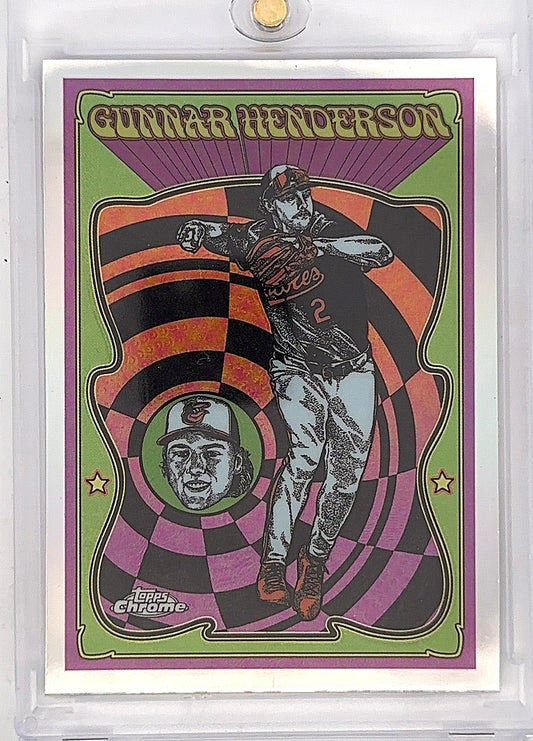 2025 Topps Chrome Ultra Violet All Stars Gunnar Henderson #UV-5 — front