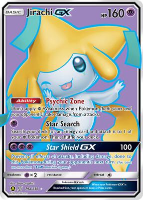 Jirachi GX - 79a/236 Alternate Art Promos #079a/236 — stock