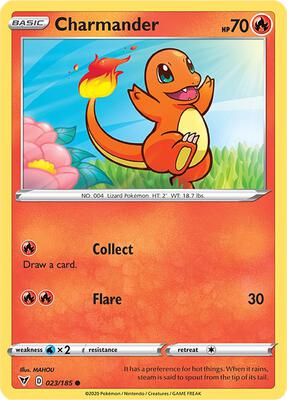 Charmander #023/185 — stock