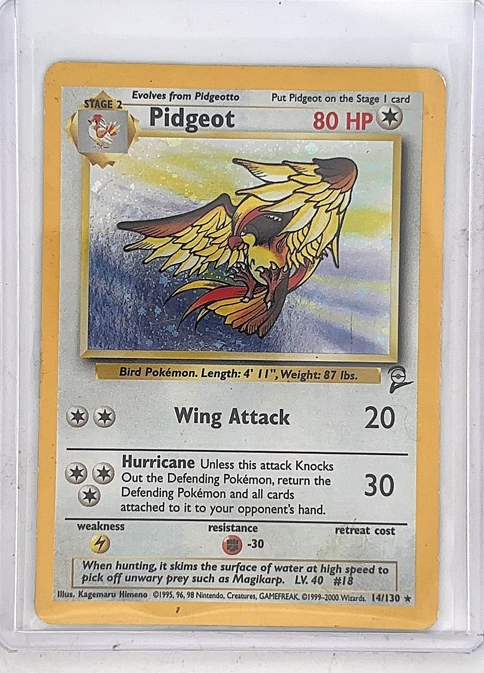 Pidgeot #014/130 — front