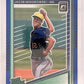 2025 Panini Donruss Jacob Misiorowski [Blue Velocity Optic] #128 — front