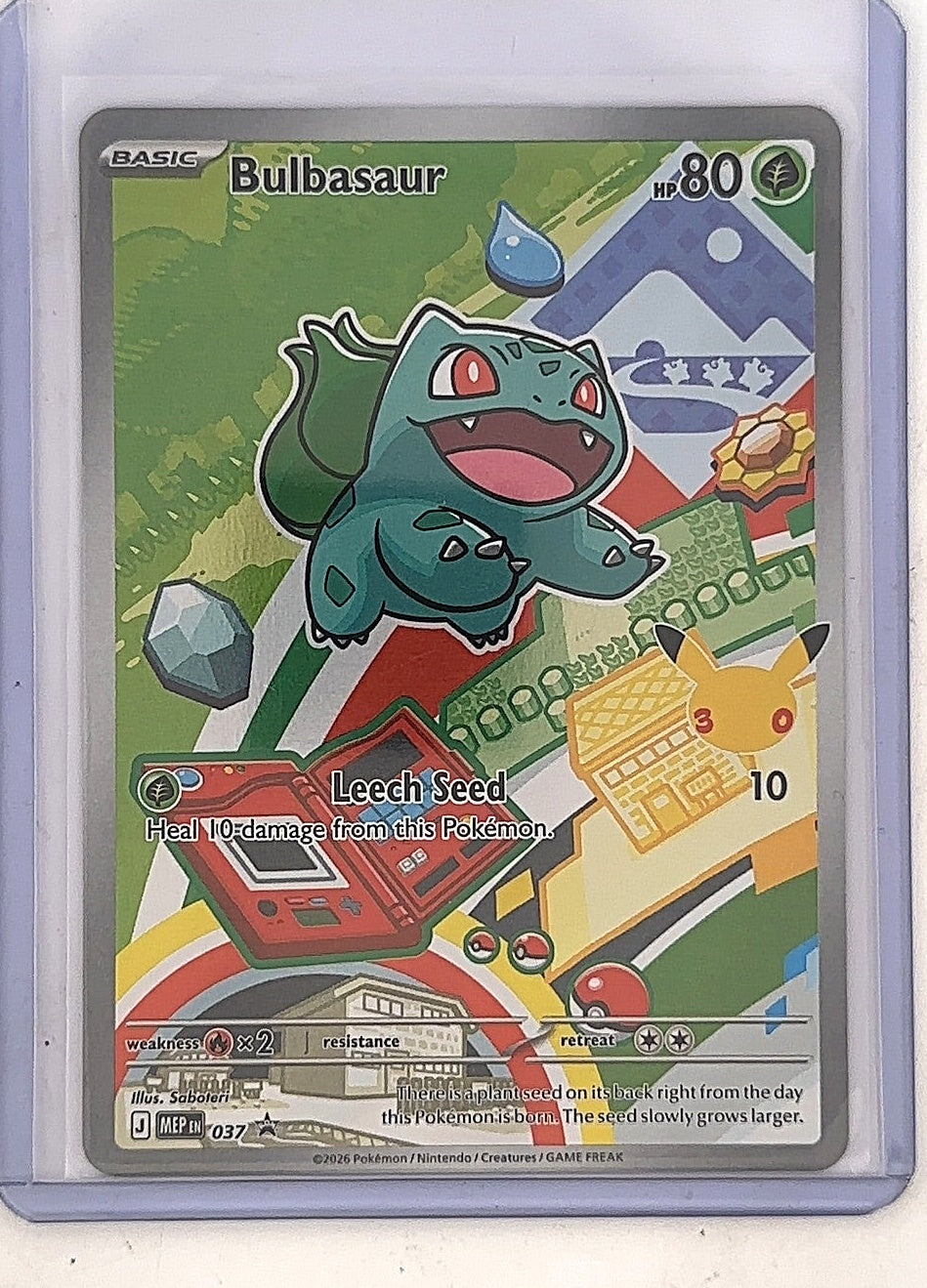Bulbasaur - 037 #037 — front