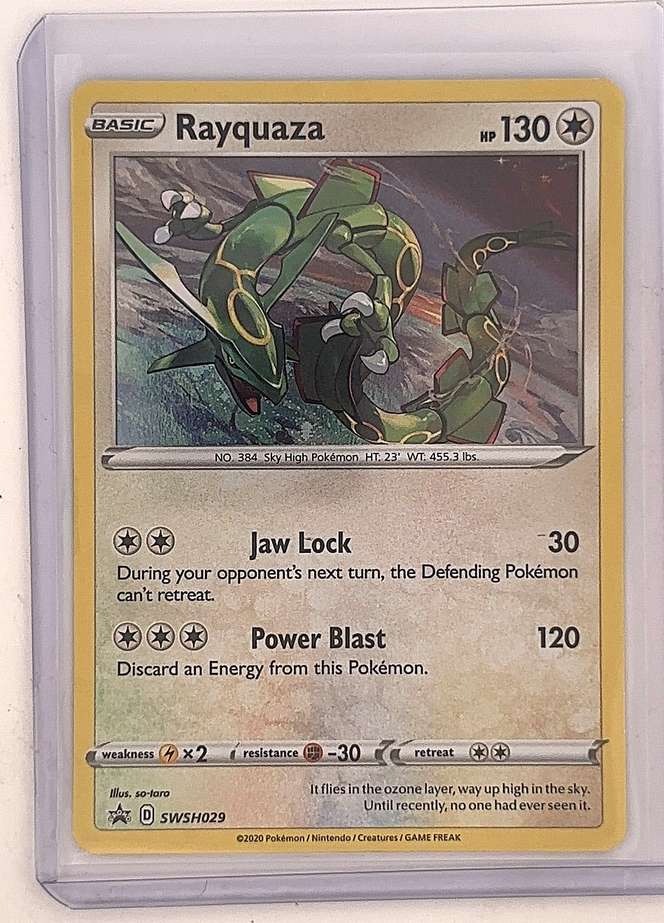 Rayquaza - SWSH029 #SWSH029 — front
