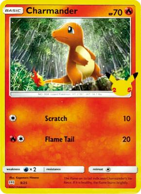 Charmander - 9/25 #009/025 — stock