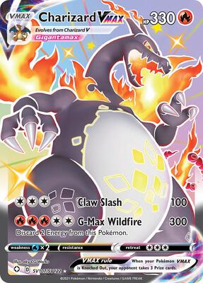 Charizard VMAX #SV107/SV122 — stock