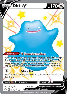 Ditto V #SV118/SV122 — stock
