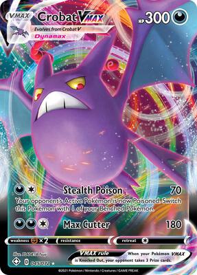 Crobat VMAX #045/072 — stock
