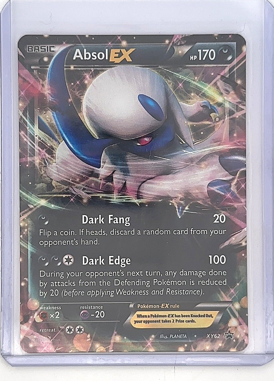Absol EX - XY62 #XY62 — front