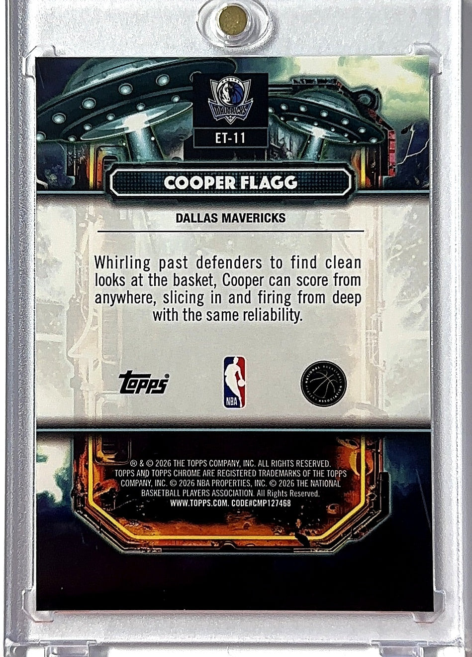 Cooper Flagg Chrome RC — back