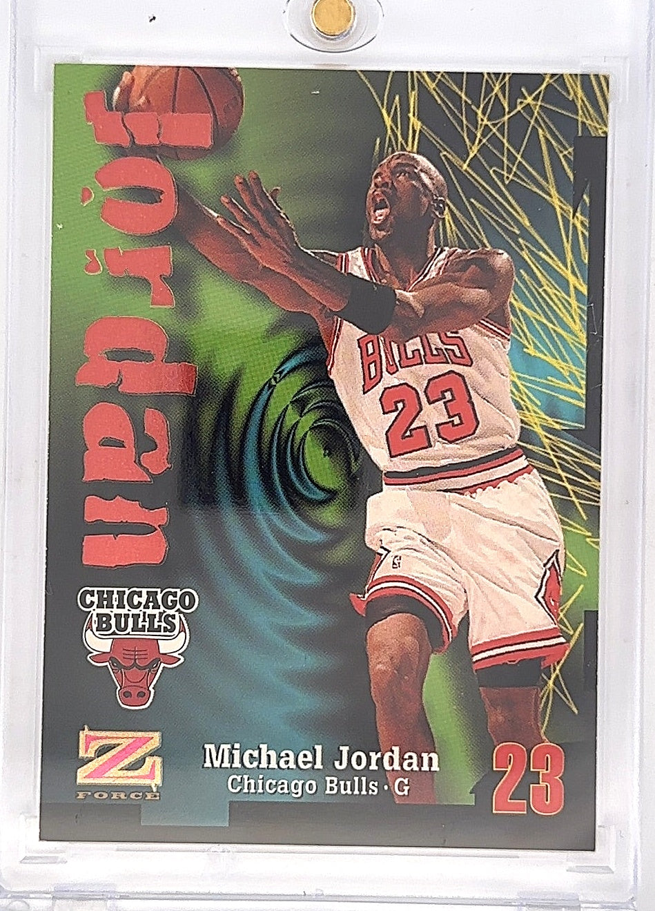 1997 Skybox Z Force Michael Jordan #23 — front