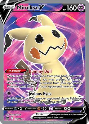 Mimikyu V (Full Art) #148/163 — stock
