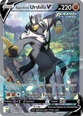 Rapid Strike Urshifu V (Alternate Full Art) #153/163 — stock