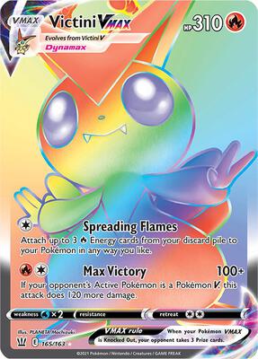 Victini VMAX (Secret) #165/163 — stock
