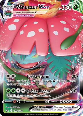 Venusaur VMAX - SWSH102 #SWSH102 — stock