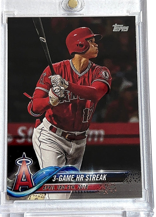 2018 Topps Update Shohei Ohtani #US189 — front